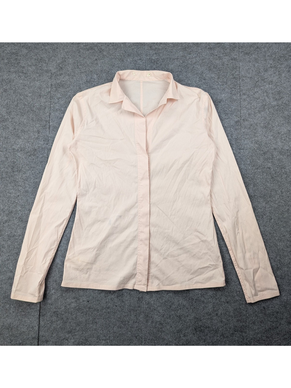 Lis Lareida Button Up Shirt Womens EU36 Pink Career Capsule Wardrobe Designer